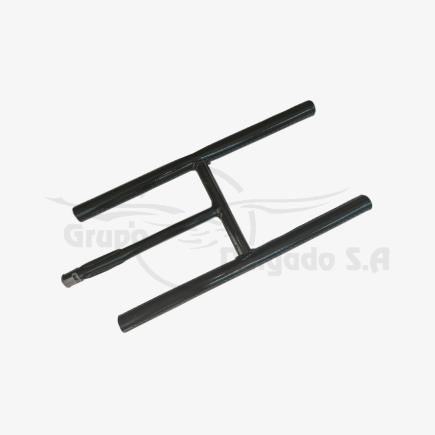 Quemador tipo H, 47 cm x 24 cm, 20.000 BTU/H