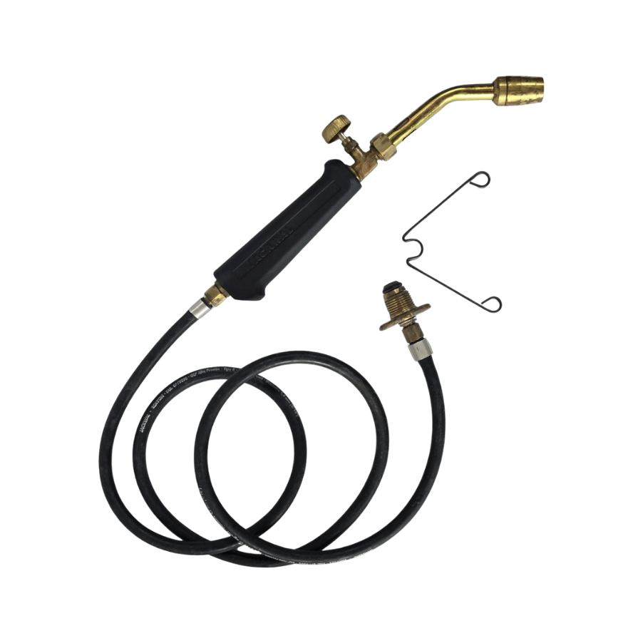 Soplete de alta presión llama media 1.5 m conexión POL 1000 °C