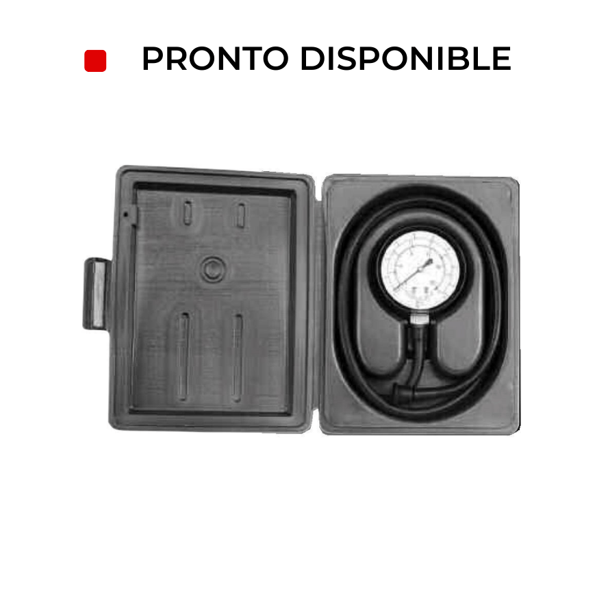 Manómetro con estuche para gas LP 0–30" W.C