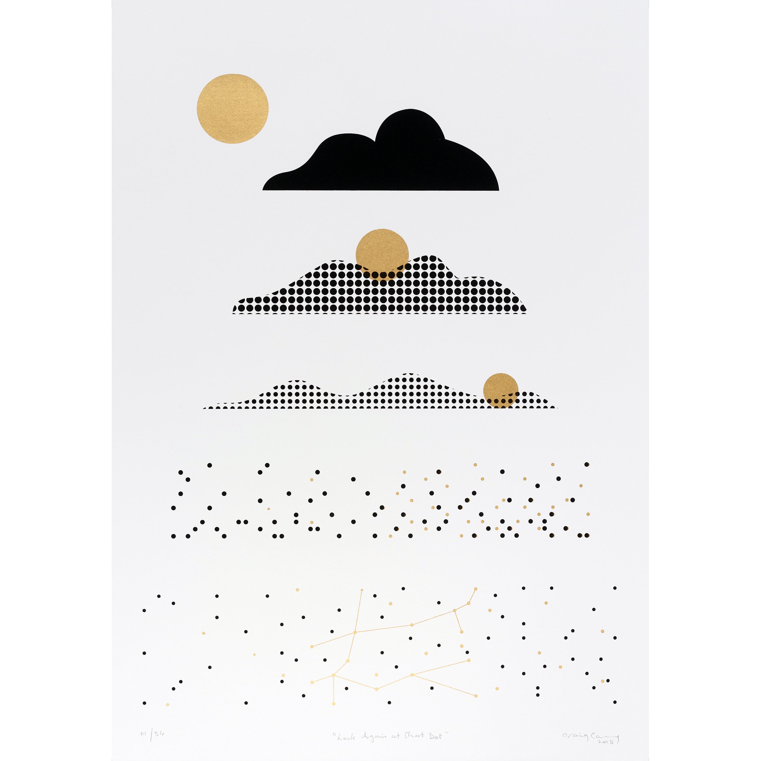 IN CLOUDS X: “Look again at that dot”