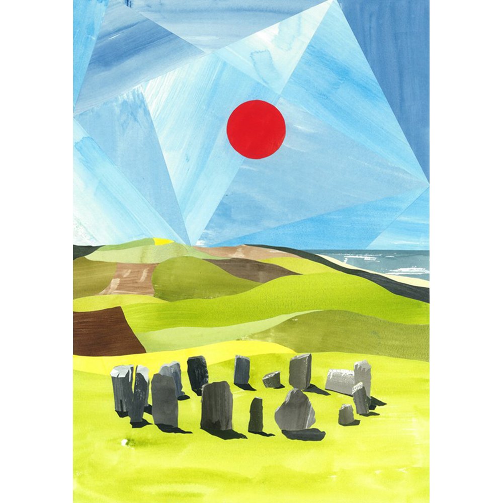 DROMBEG STONE CIRCLE (Collage)
