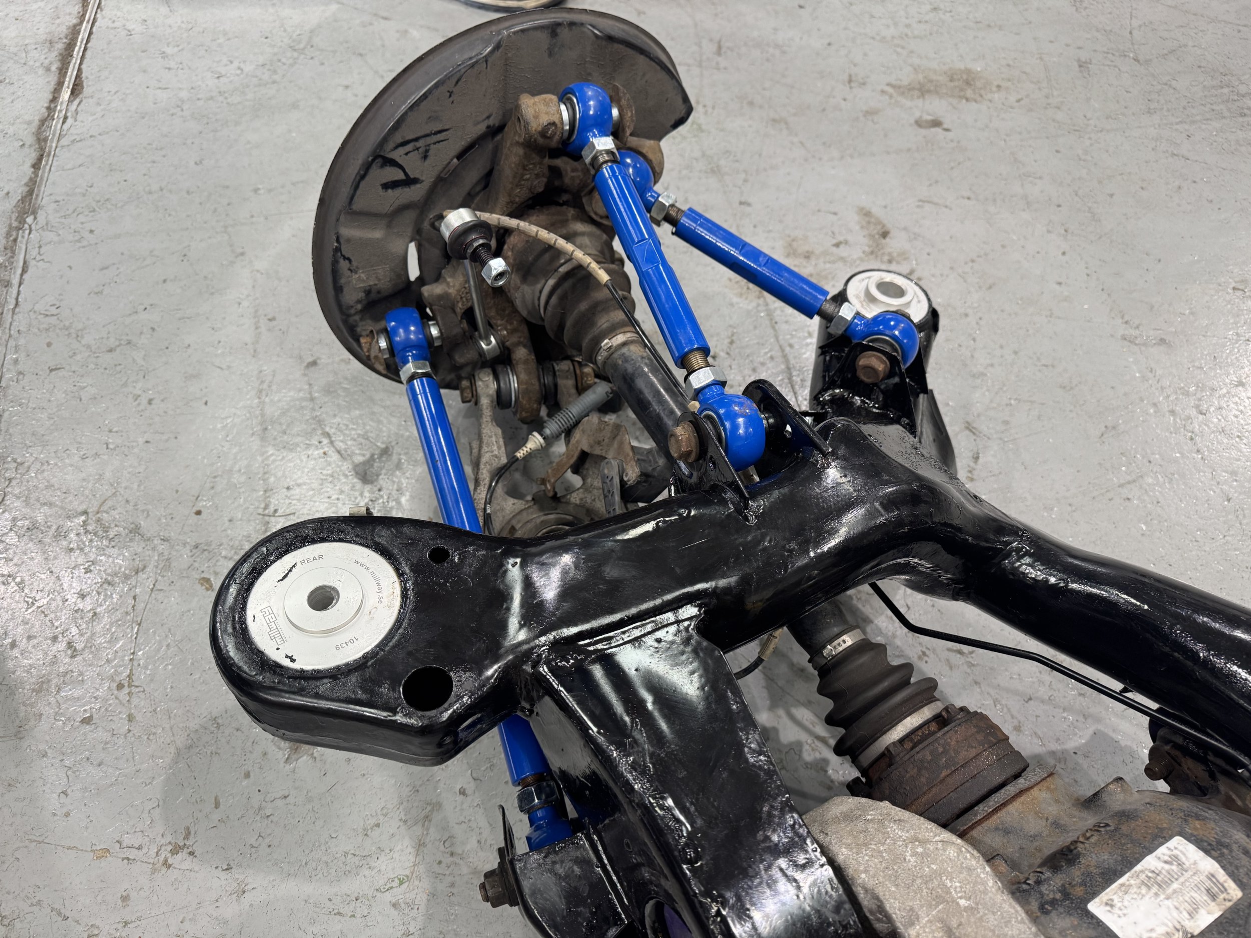 e9x suspension upgrade rear subframe