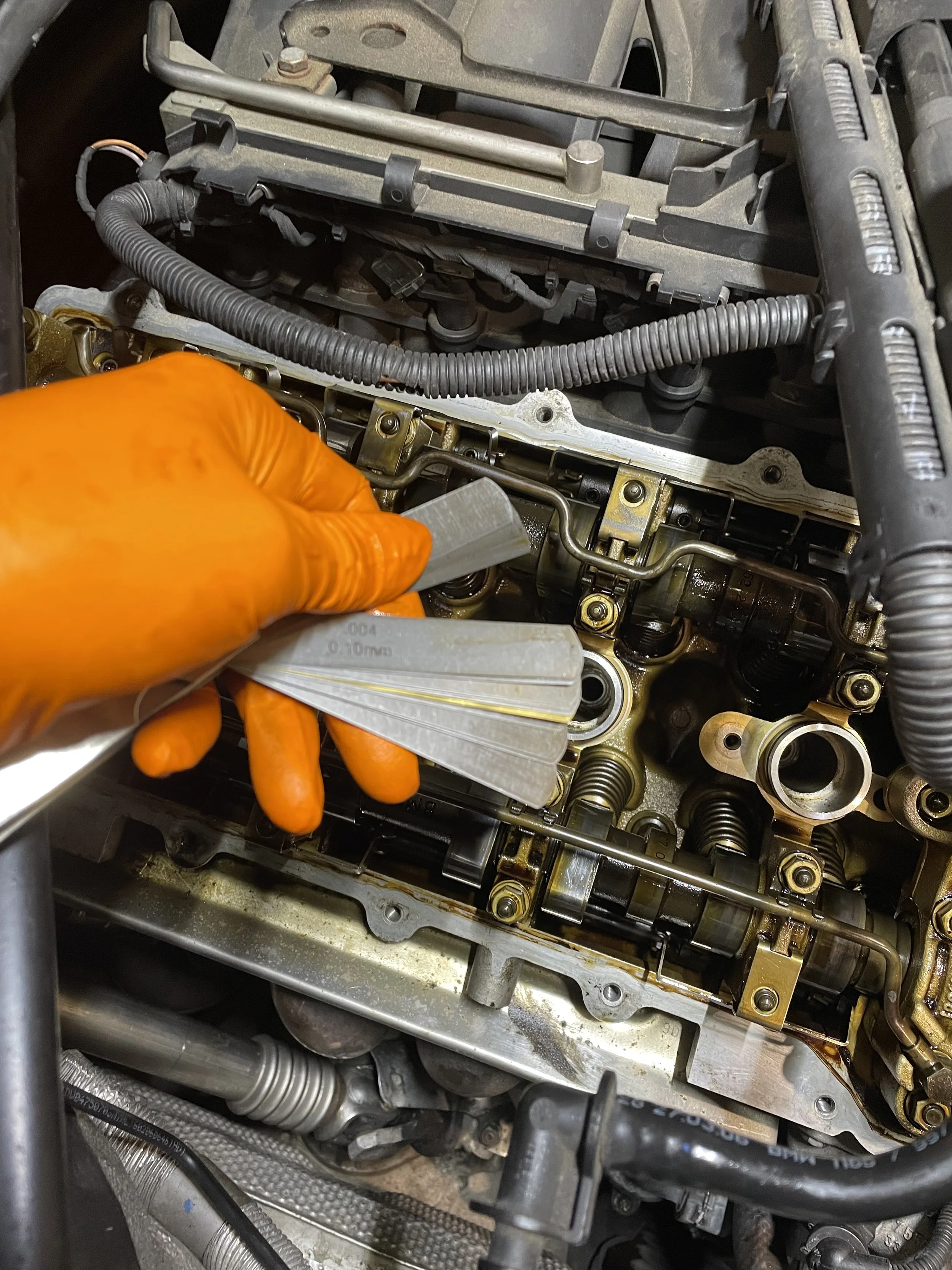 320si servicing shim adjustment clearances
