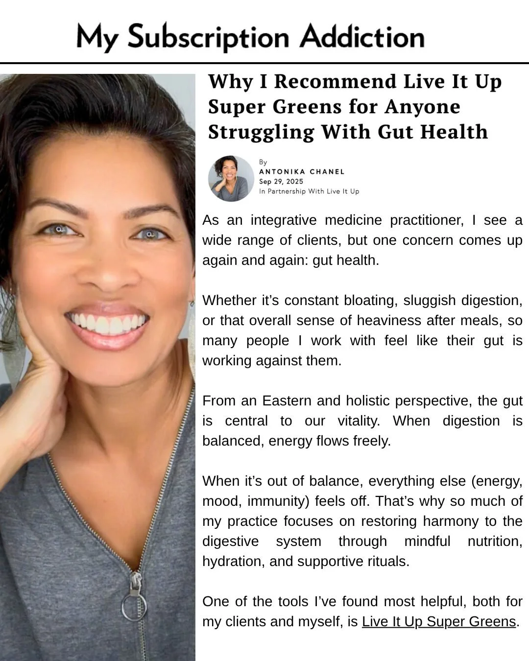 I'm constantly reminded that supplementation works best when it's not random, it's responsive. Pairing something as foundational as daily greens with the diagnostic lens of TCM has sharpened how I think about supporting clients long term, not just pa