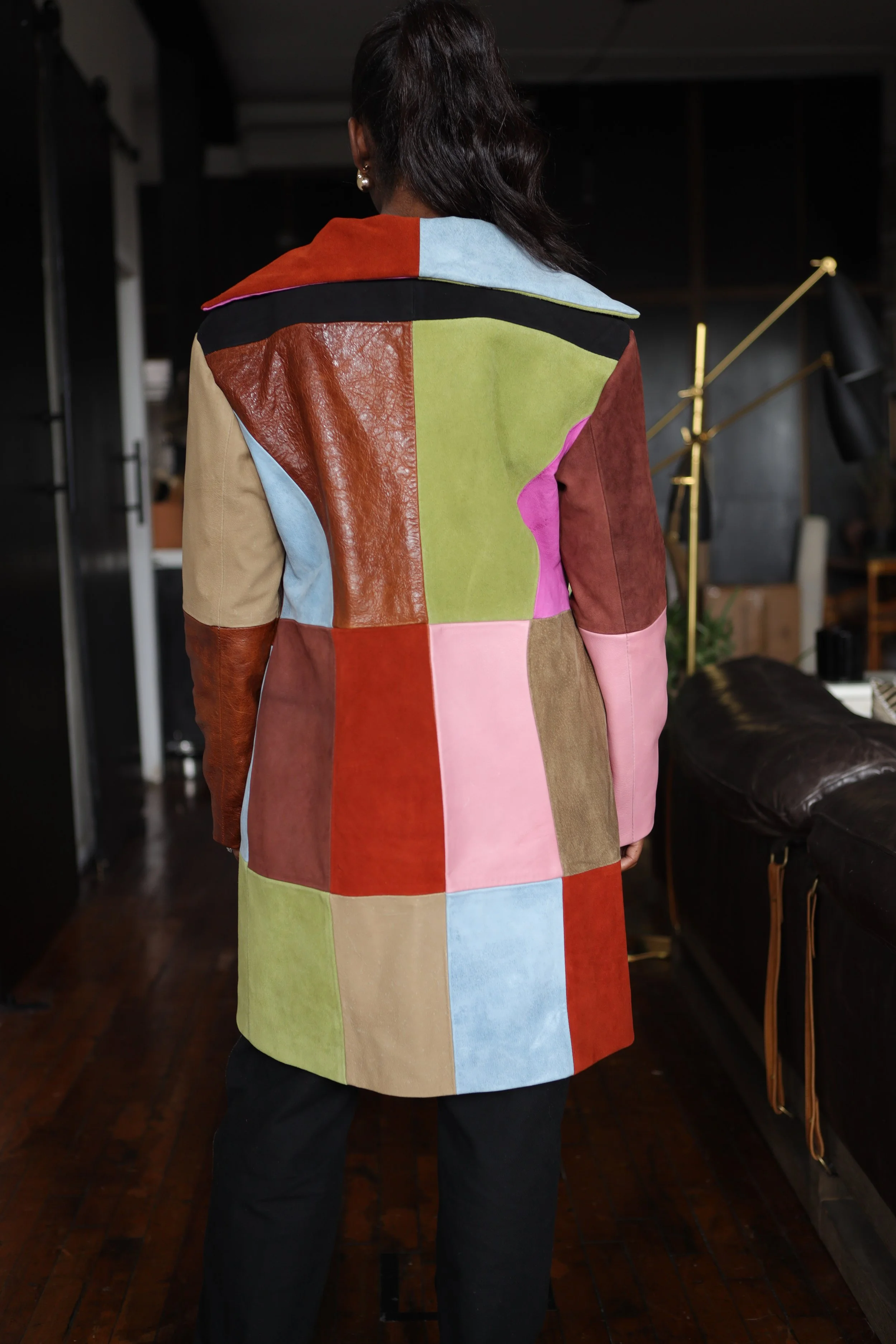 Patchwork Coat/Jacket inspired by Carrie Bradshaw from Sex and the City