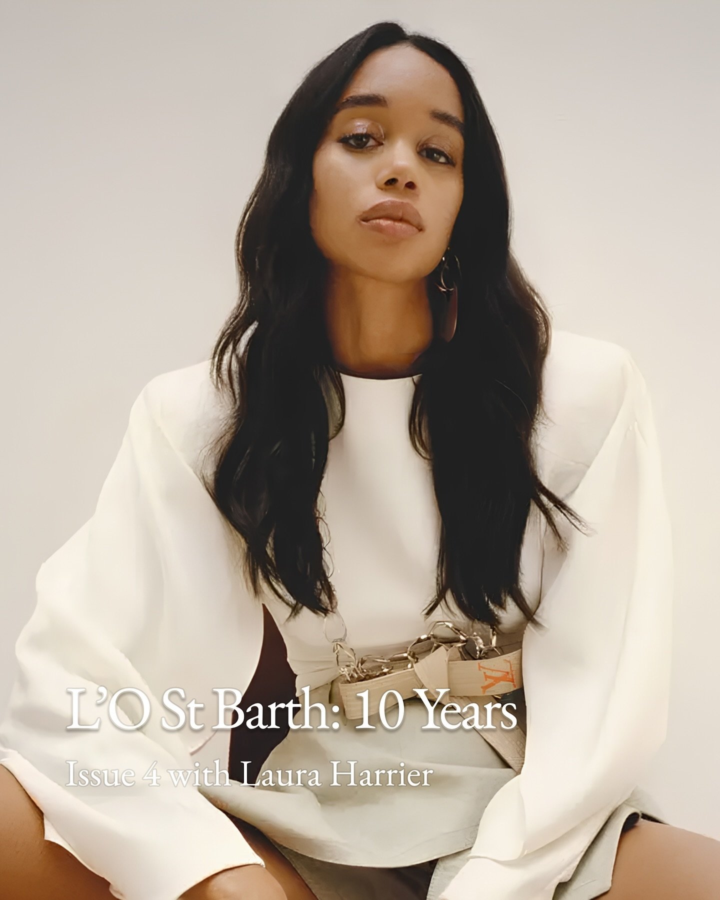Celebrating 10 Years of L&rsquo;Officiel St Barth ✨

For our fourth issue, the radiant Laura Harrier graced our cover. The Hollywood star shared her journey from modeling to acting and her unforgettable experience working with Spike Lee, showcasing h
