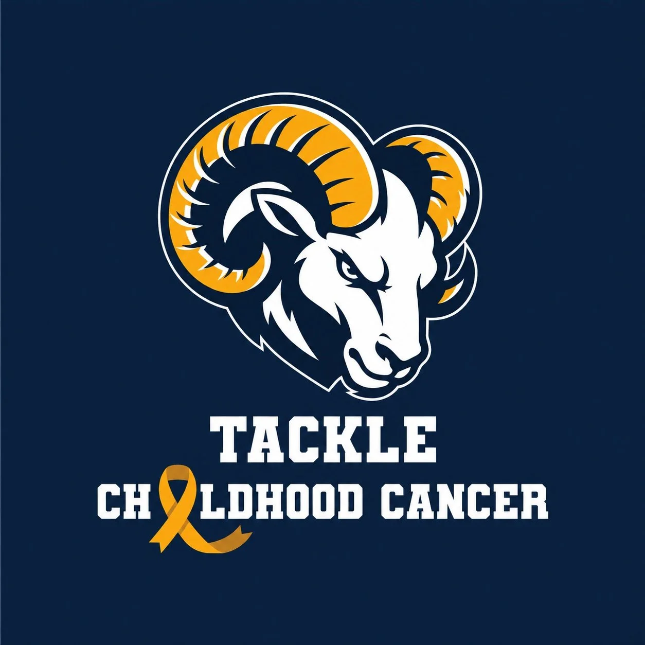 Adult/Youth TACKLE CANCER T-Shirt
