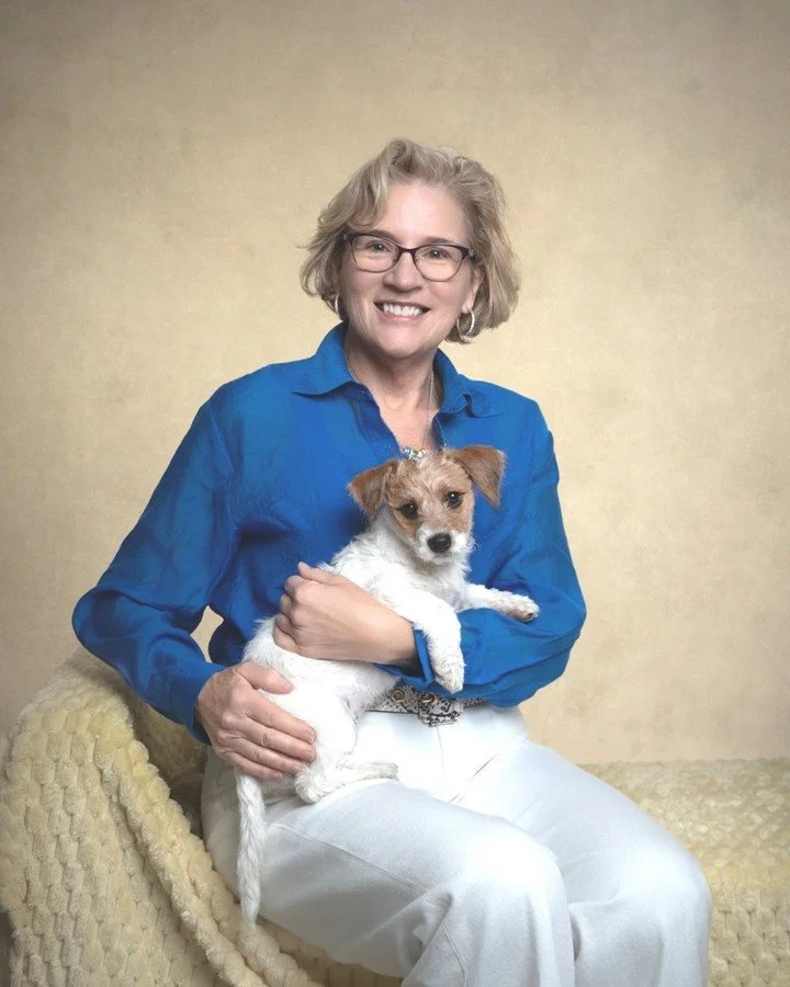 Meet Catherine, stylist, award-winning coach, and horsewoman, and her adorable rescue pup, Charlie. 🐾✨ Their bond is a reminder of how much our pets bring into our lives.
I love when clients include their fur babies in portraits. They&rsquo;re part 