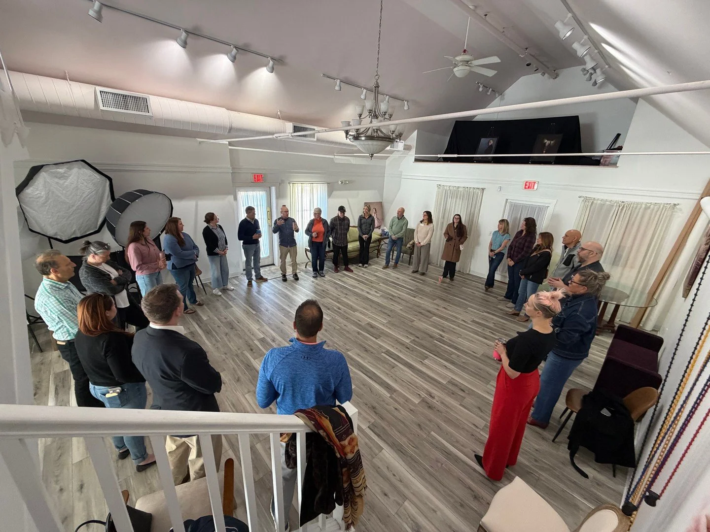 I love hosting the Portsmouth Chamber Friday morning Connect &amp; Collaborate networking group at my studio, with Nadja Fromm at the helm. Nadja keeps it fun, yet productive! Lots of new members and plenty of long time members, it continues to stay 