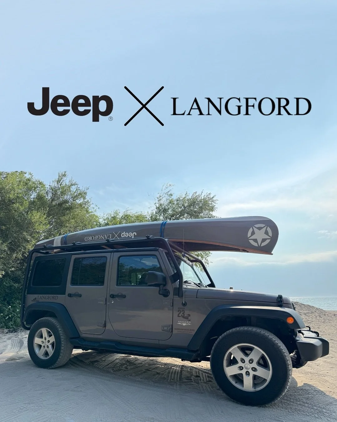 Trailblazing together&hellip; take your adventure to another level. #jeep #langfordcanoe
