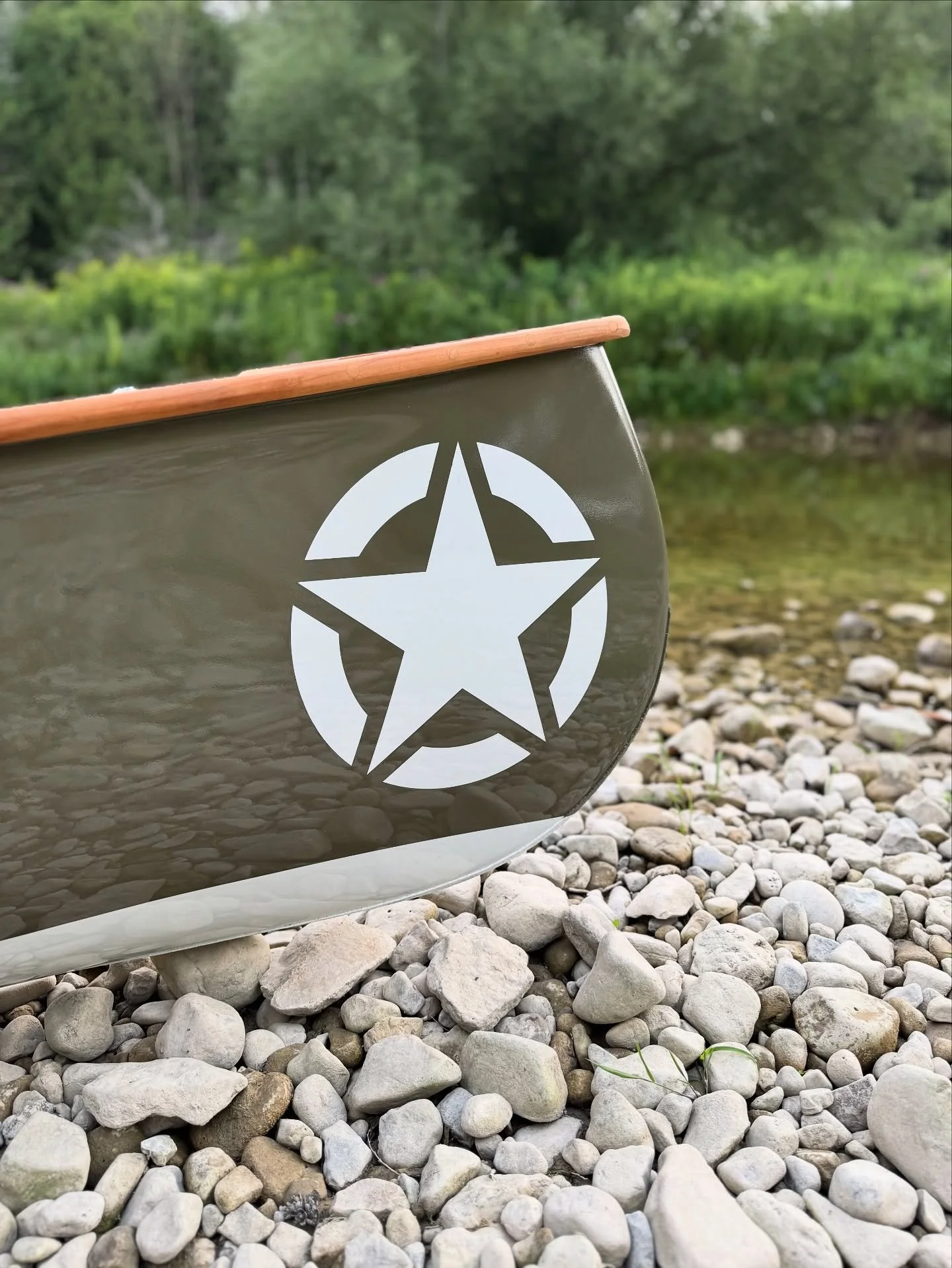 Freedom found. #freedomstar #jeep #langfordcanoe #itsajeepthing #oscarmike
