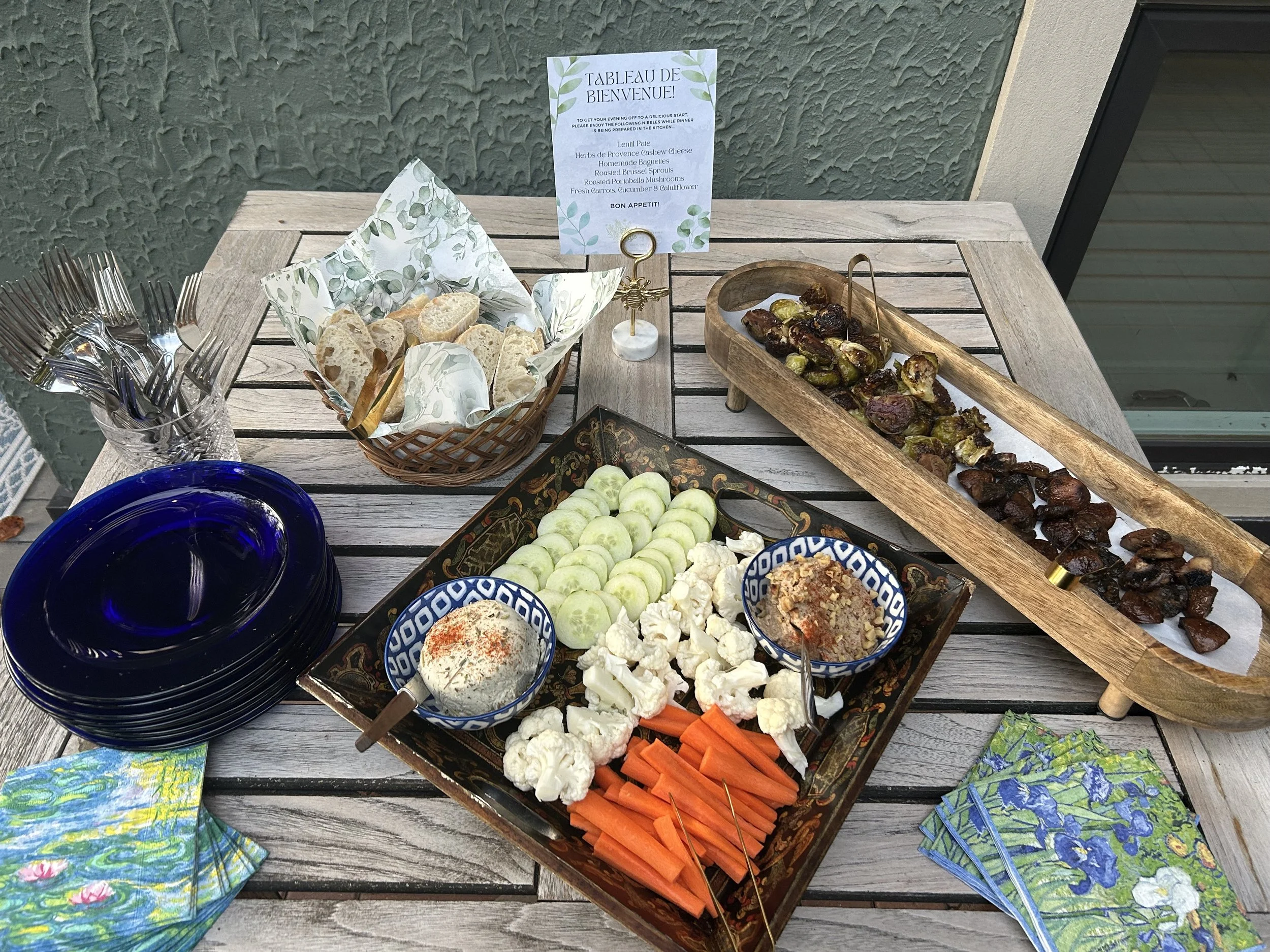 French Themed Dinner Party