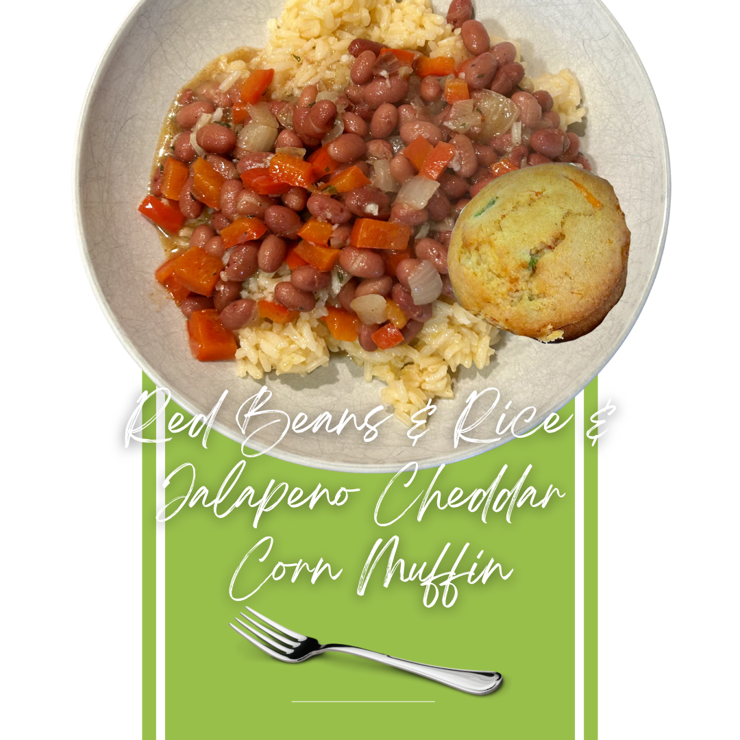 Red beans & Rice + JC Muffin - 1.png