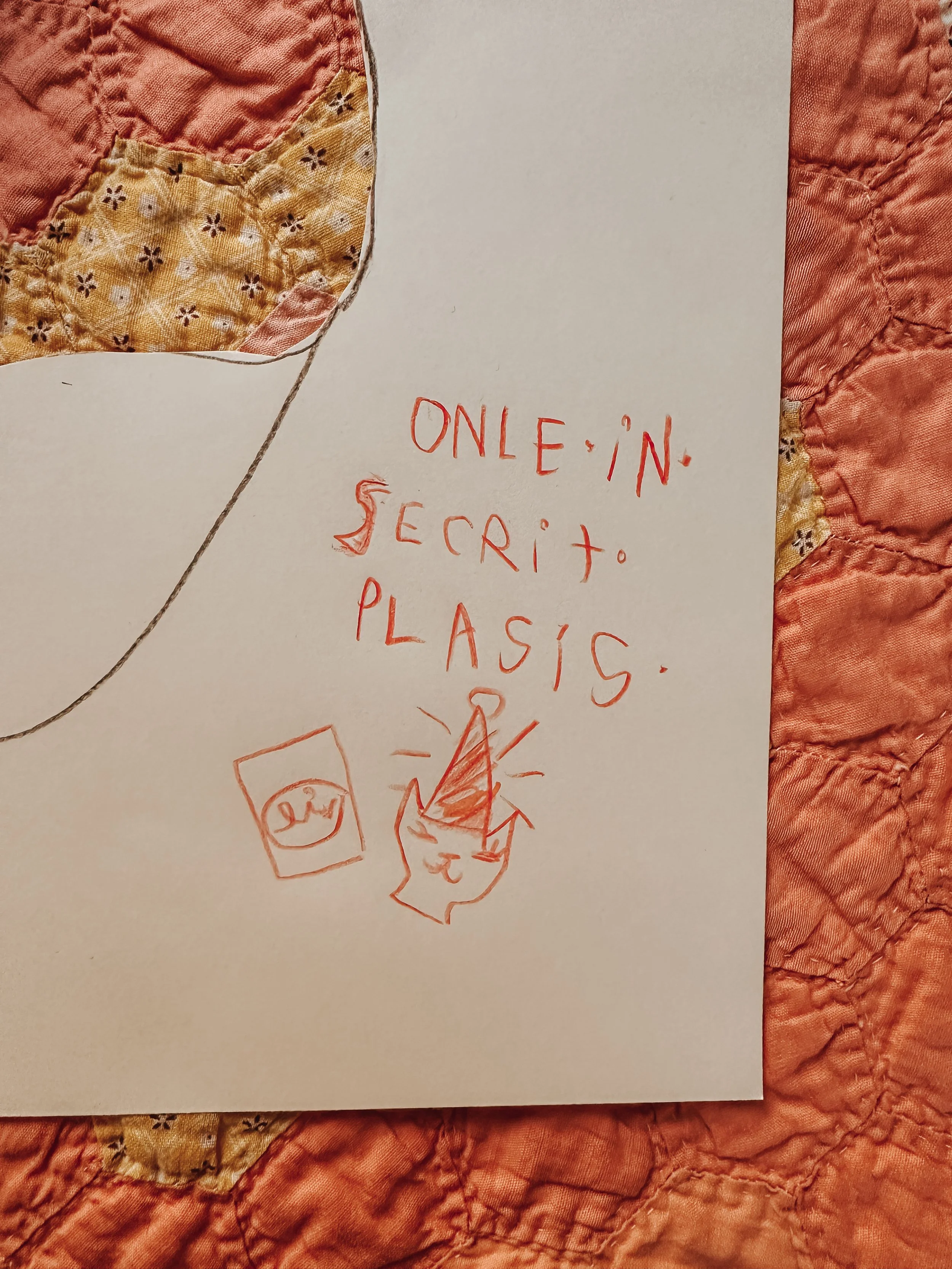 only in secret places