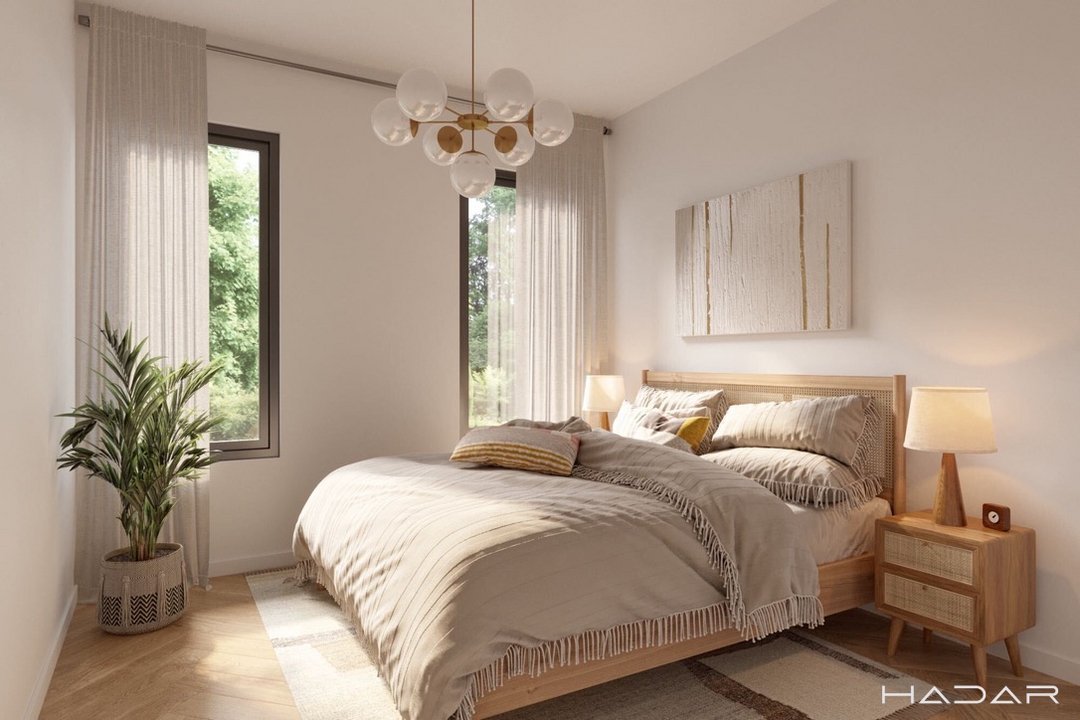 Transform your bedroom into a serene sanctuary with warm neutrals and natural textures. Discover the art of minimalist elegance at Hadar Interiors.

Ready to enhance your property's potential? Message us today to get started!

#kitchendesign #interio