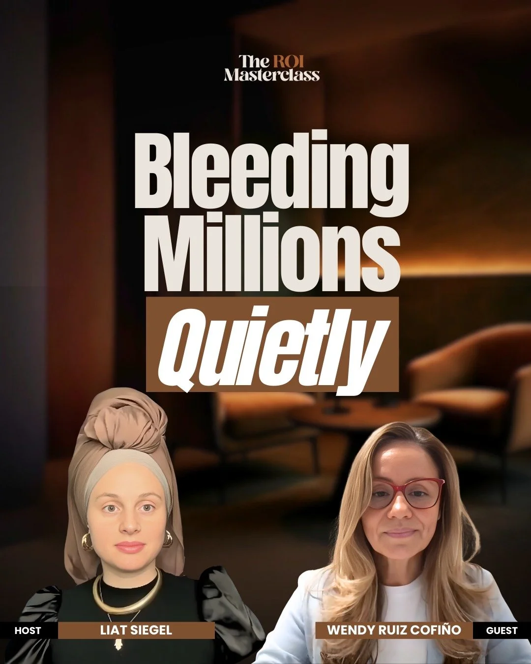 Why Construction Projects Quietly Lose Millions 

It&rsquo;s rarely the design that kills a project.
It&rsquo;s unrealistic budgets, weak systems, and emotional decisions.

In this episode of ROI Masterclass, Wendy Ruiz Cofi&ntilde;o breaks down what