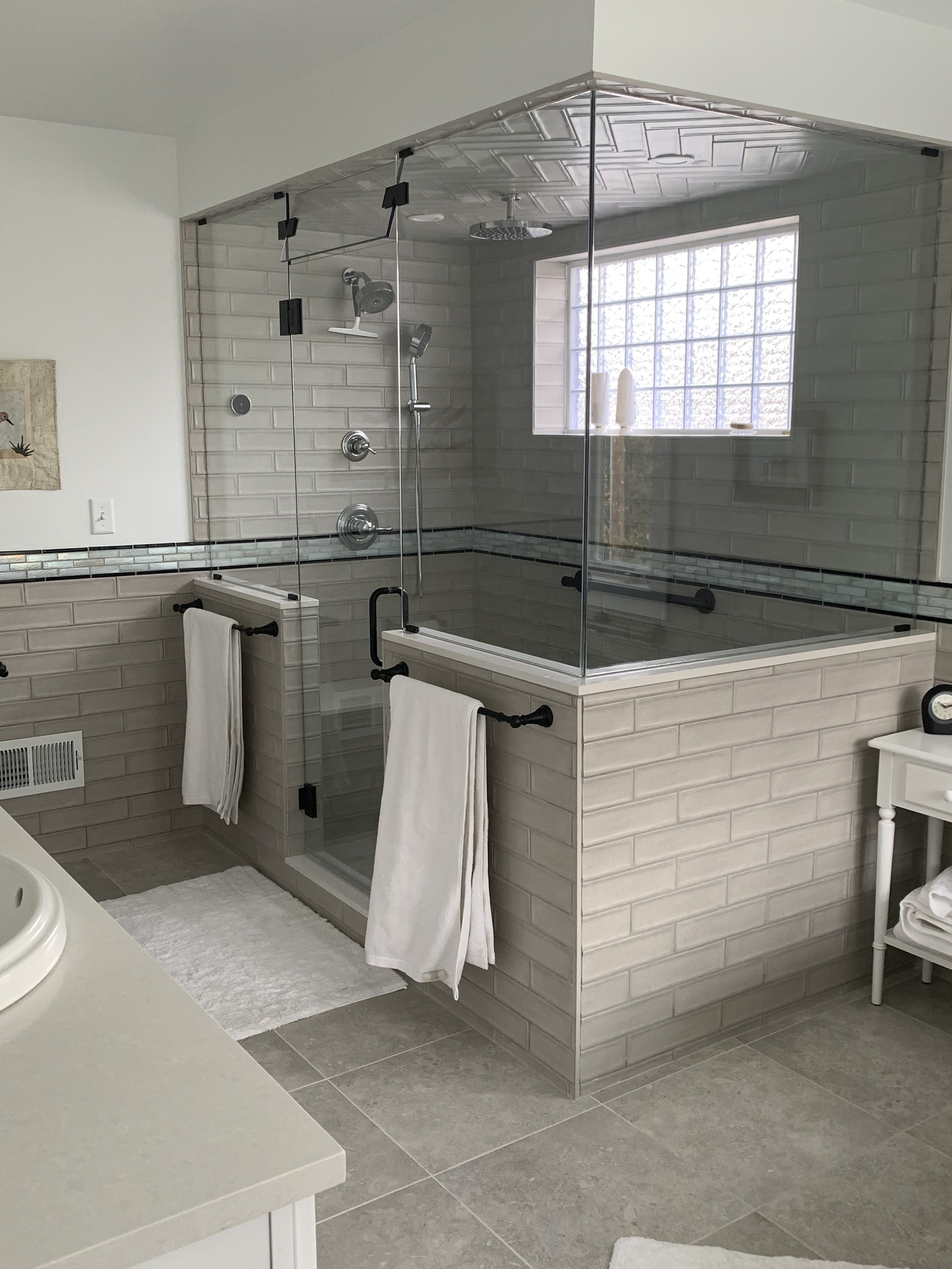 Custom steam shower Ann Arbor, addition