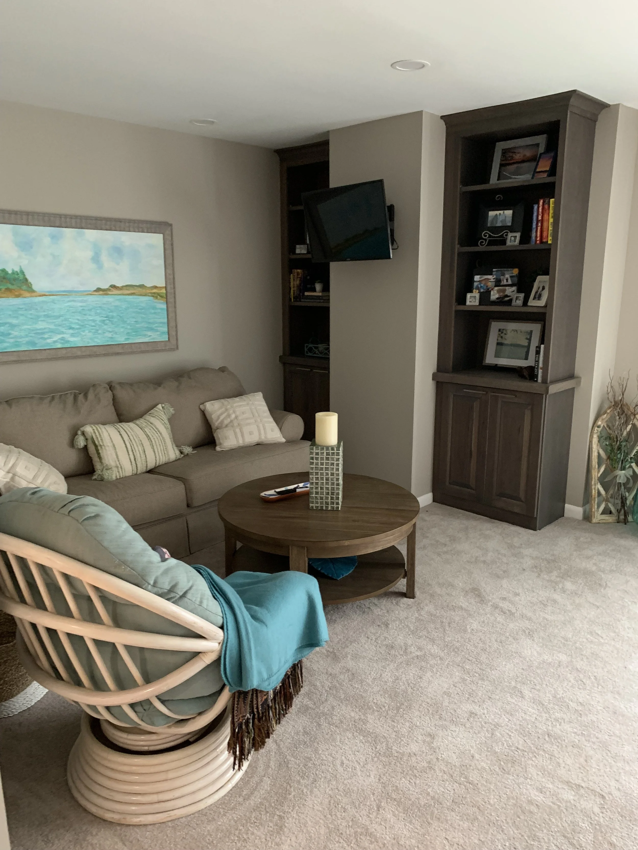 Custom cabinet bedroom remodel