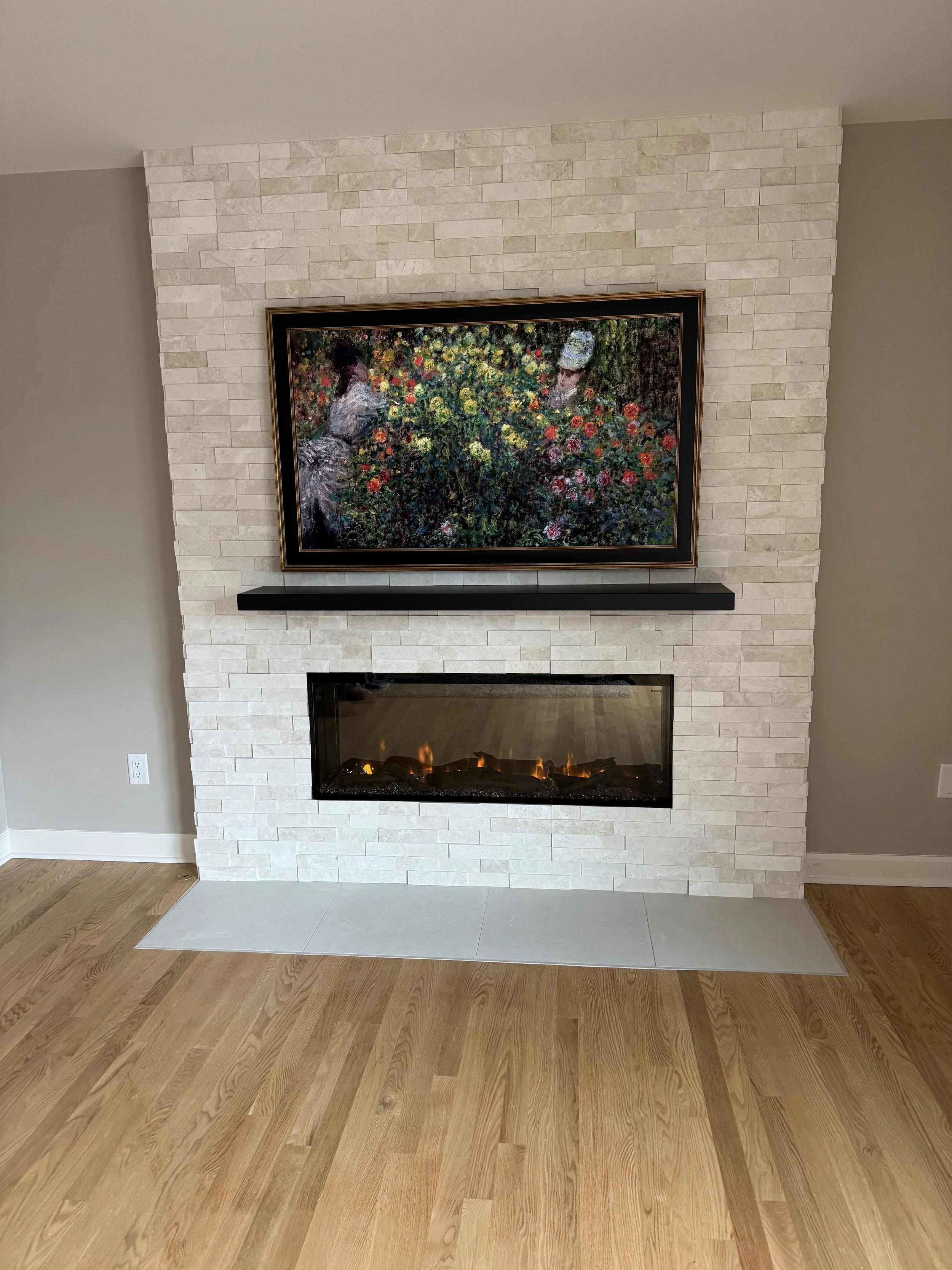 Ann Arbor fireplace remodel