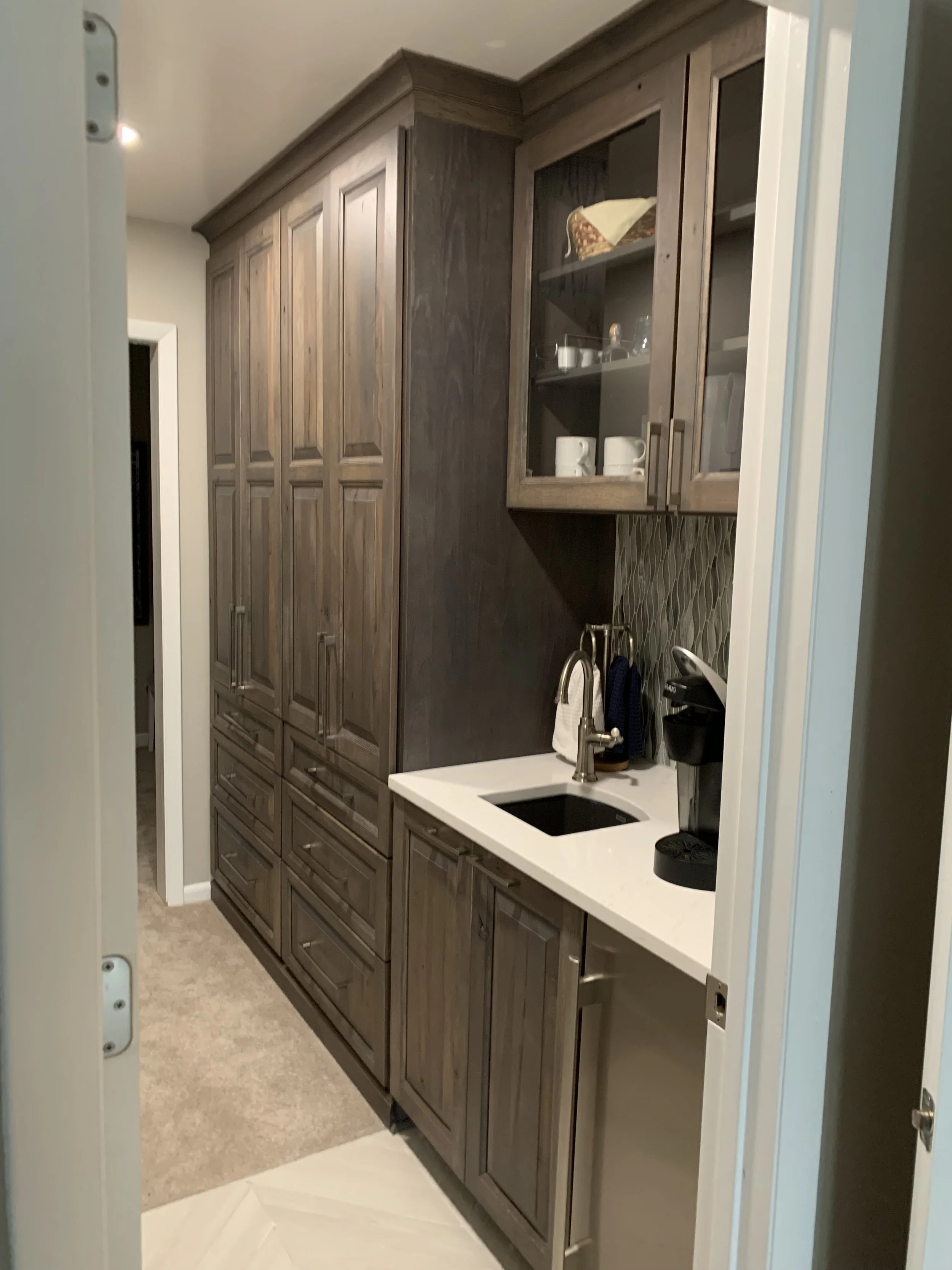 Custom closet remodel Clark Lake