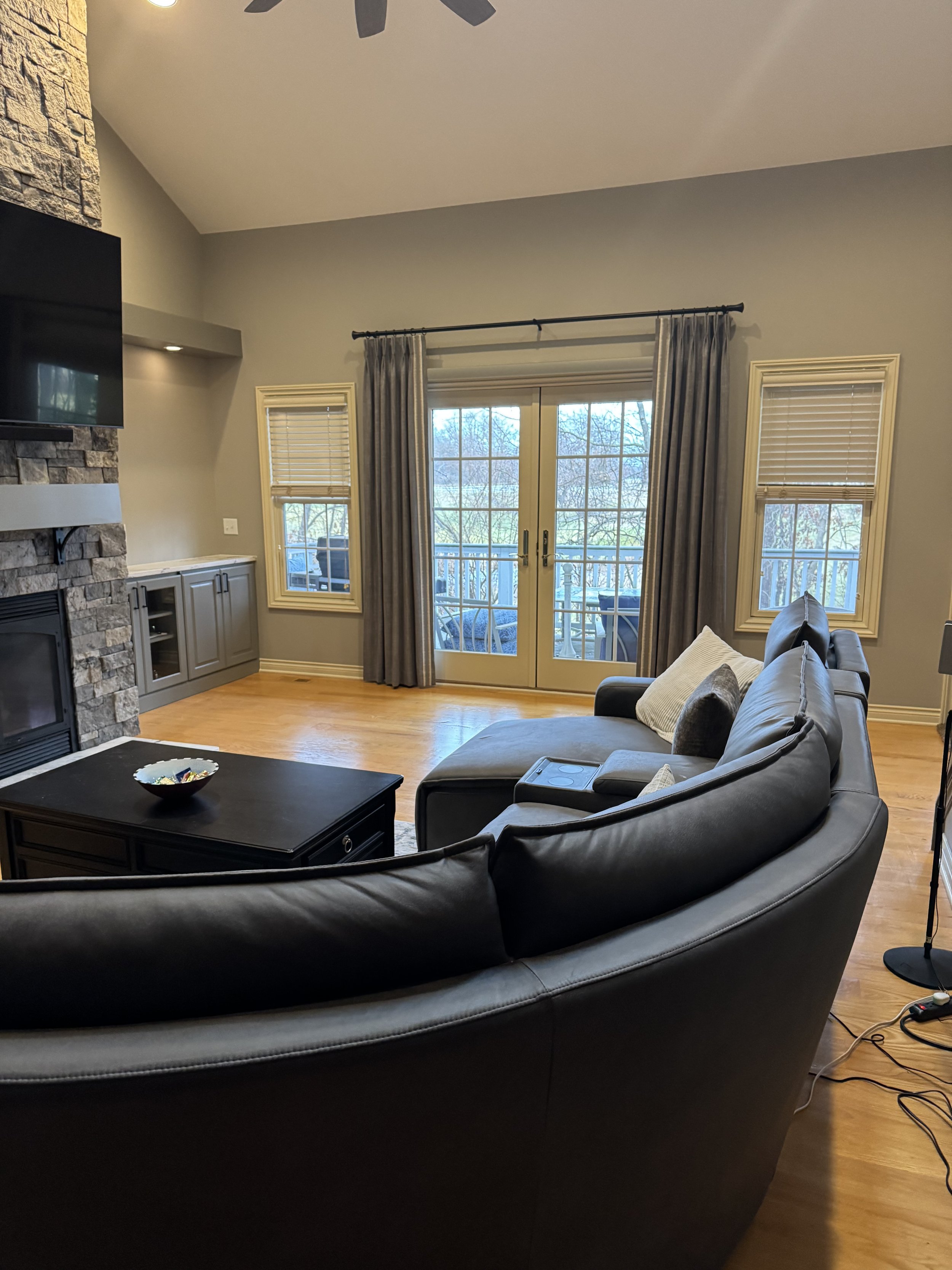 Pinckney great room remodel