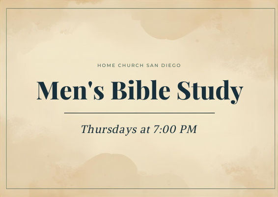 Men's Bible Study