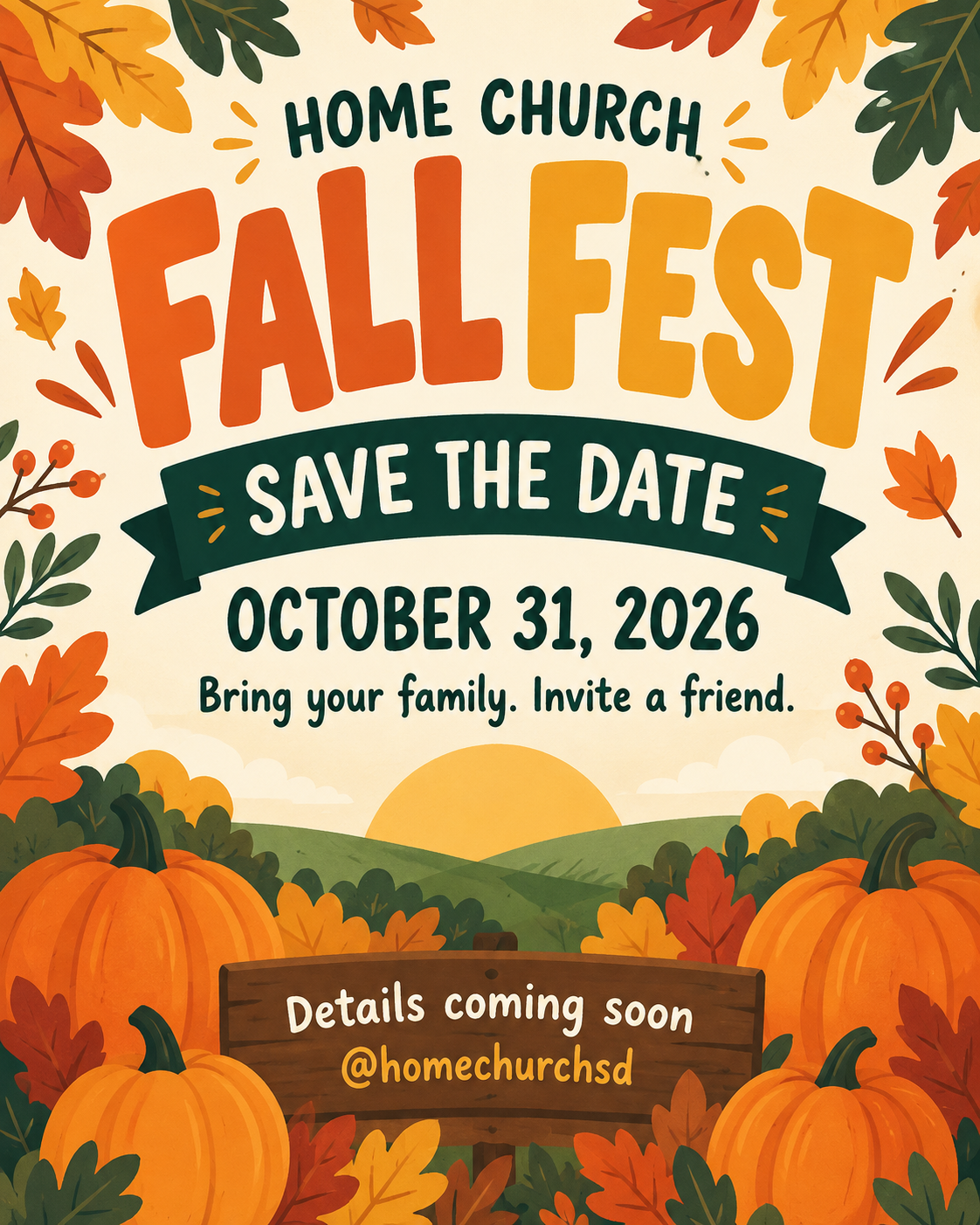 Fall Fest - Save the Date