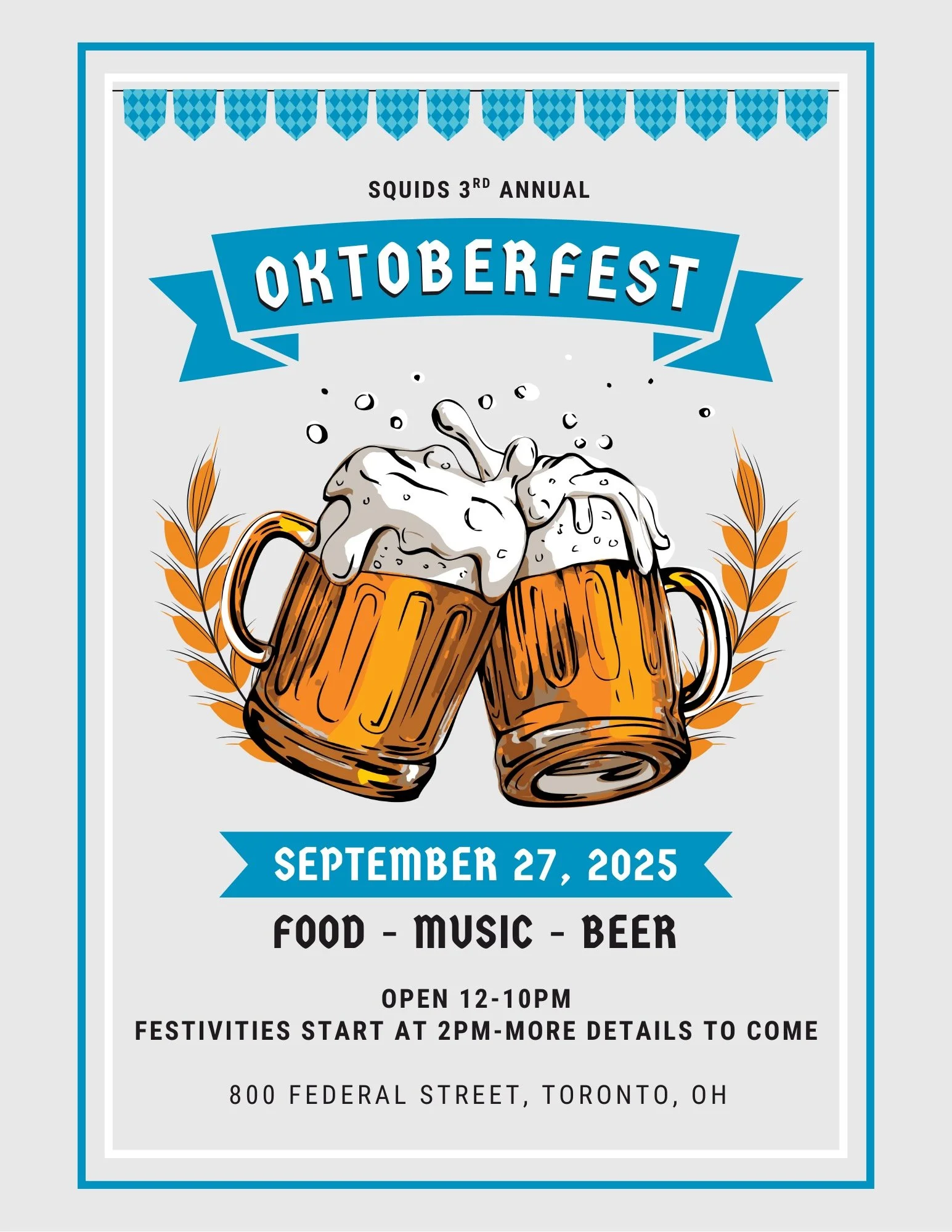 Squids 3rd Annual Oktoberfest