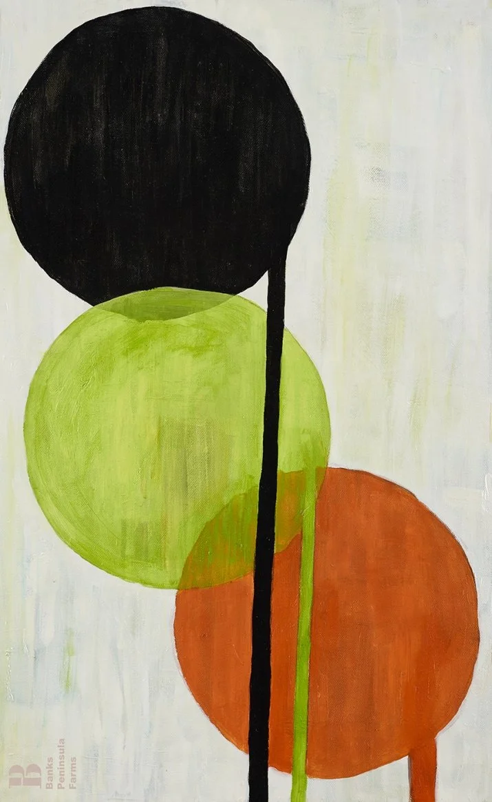 Musical Notes  Music is magic - it inspires and invigorates us on a daily basis. In this work, simple shapes blend with strong colours to reflect that majesty.