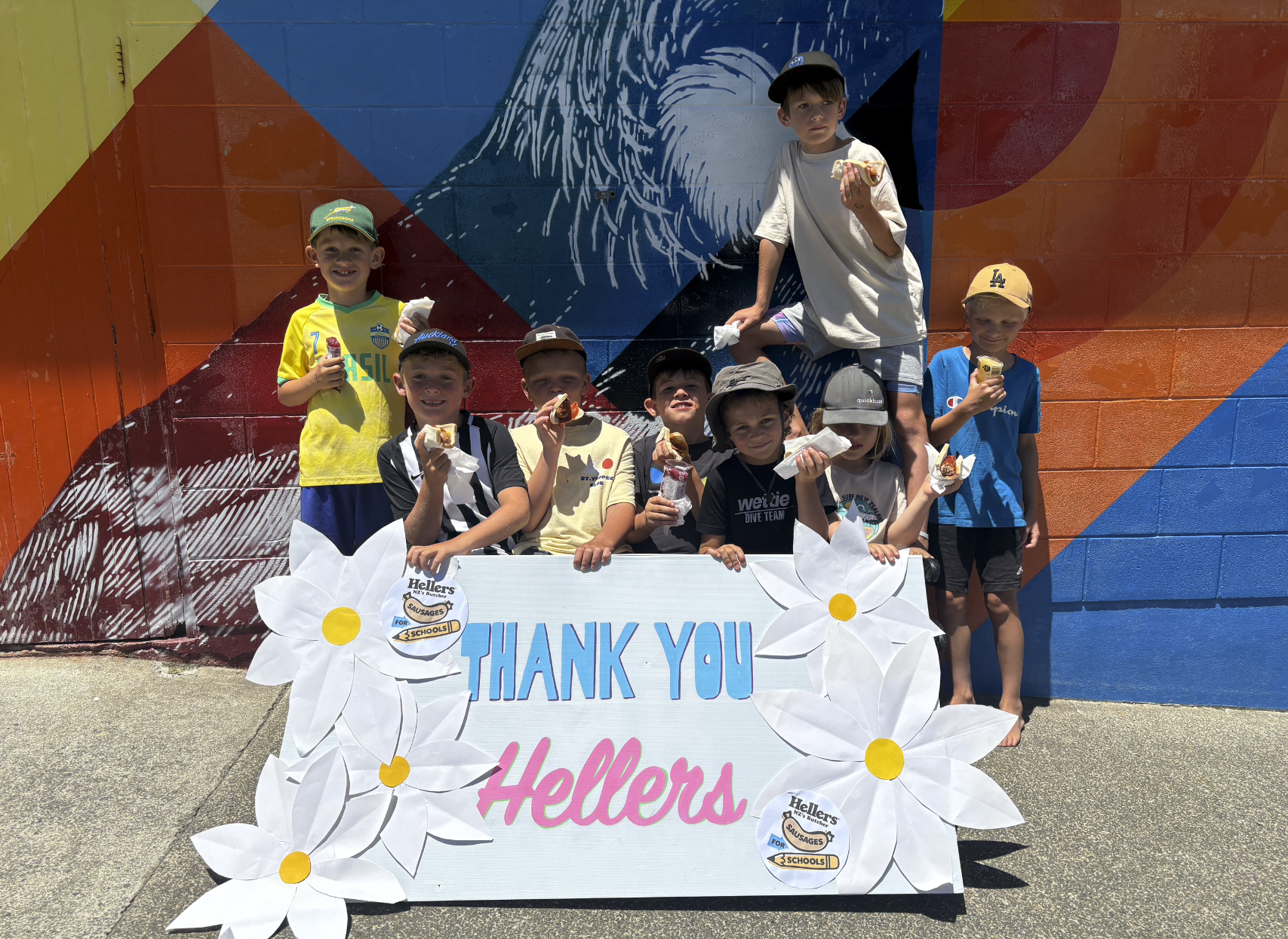 Thank you Hellers Sausages!