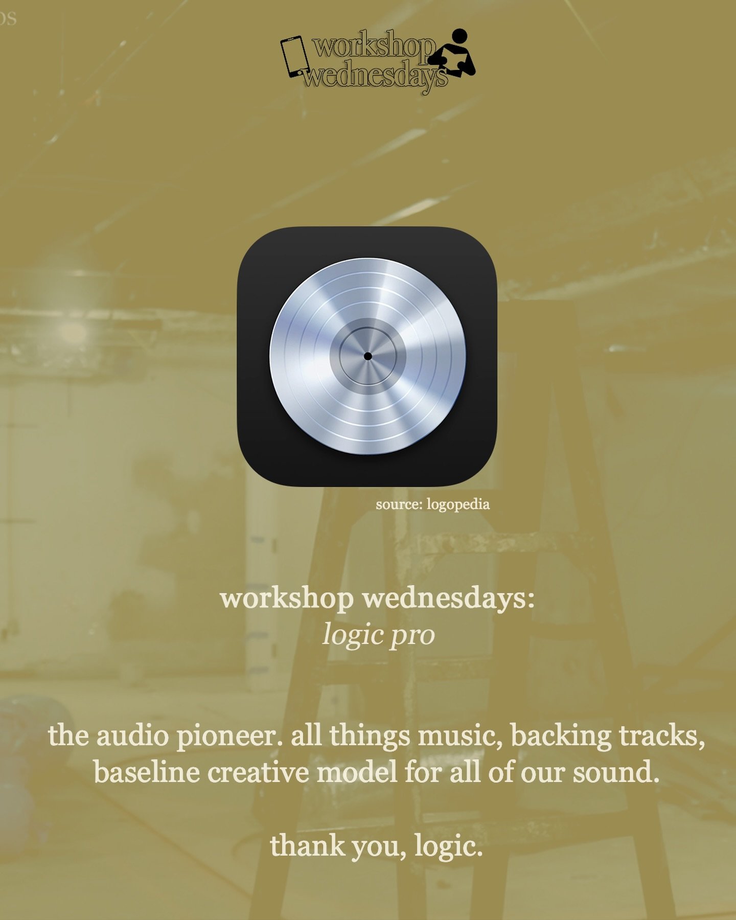 workshop wednesdays: logic pro