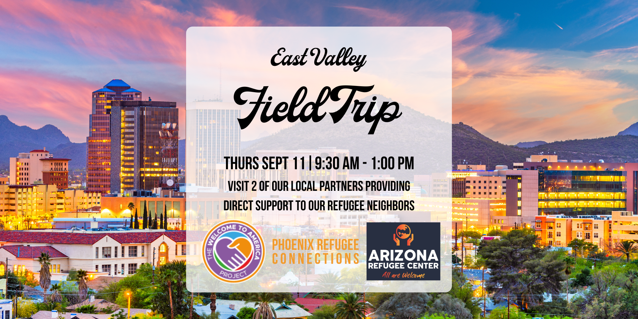 Phoenix Refugee Connections: East Valley Field Trip