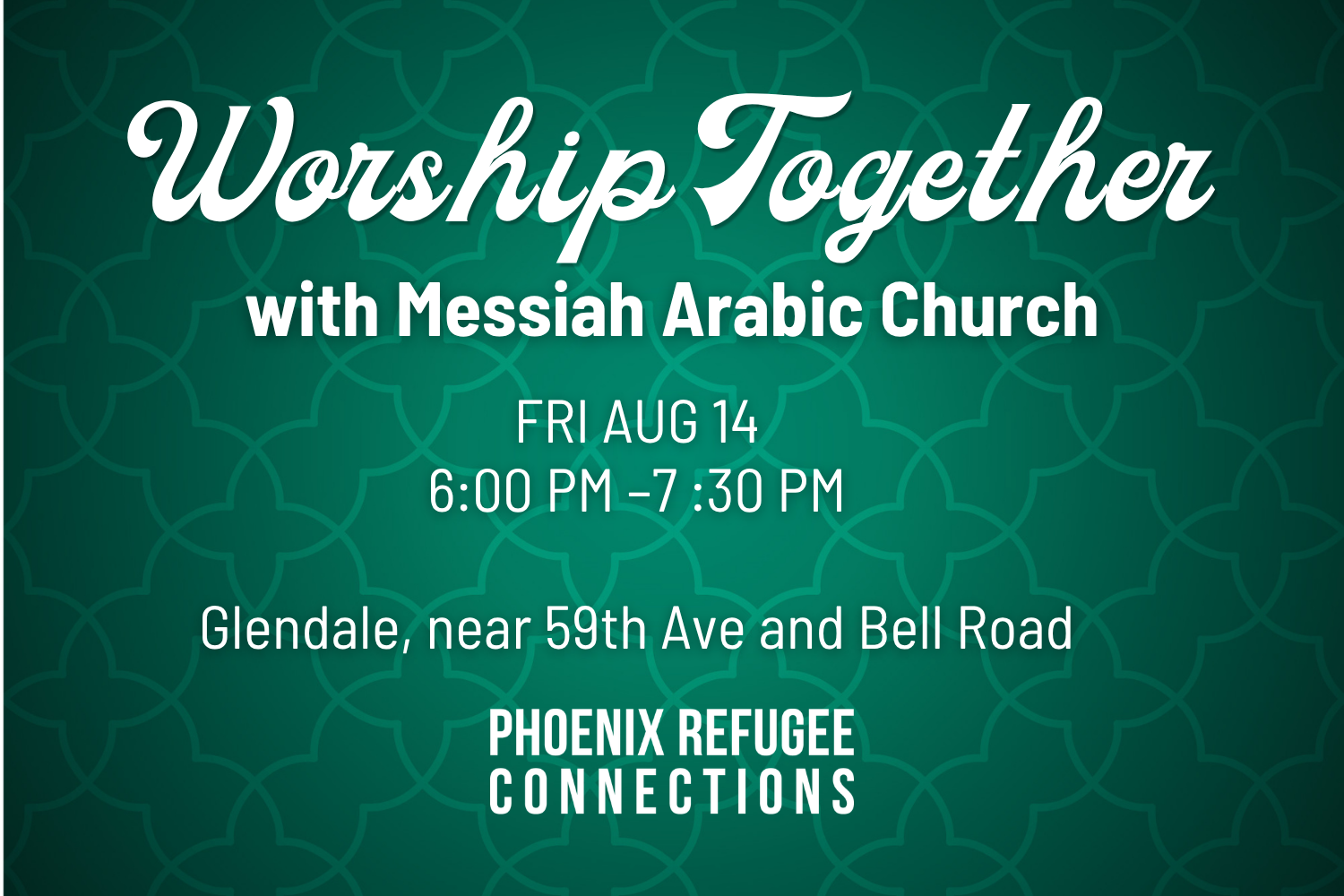 Worship Together with Messiah Arabic Church