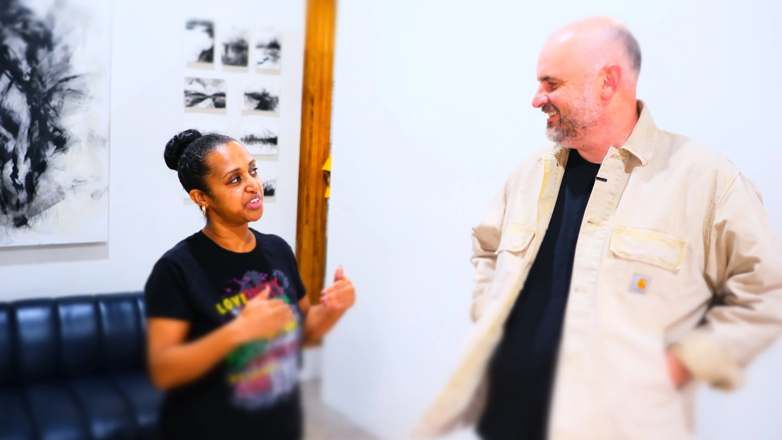 An image of a zoom call. 