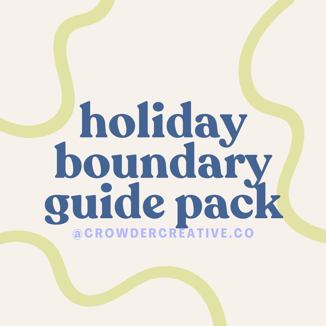 Holiday Boundary Guide Pack