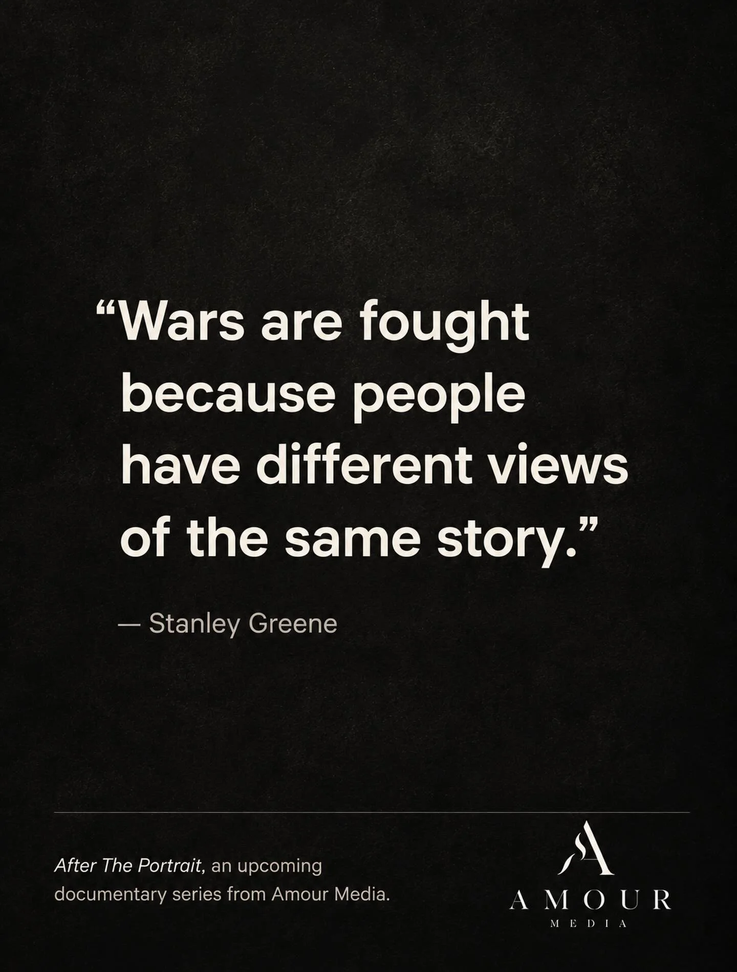 &ldquo;Wars are fought because people have different views of the same story.&rdquo;

One of the ideas behind After the Portrait &mdash; that photographs do not enter a vacuum. They are interpreted, debated, politicized, and remembered long after the
