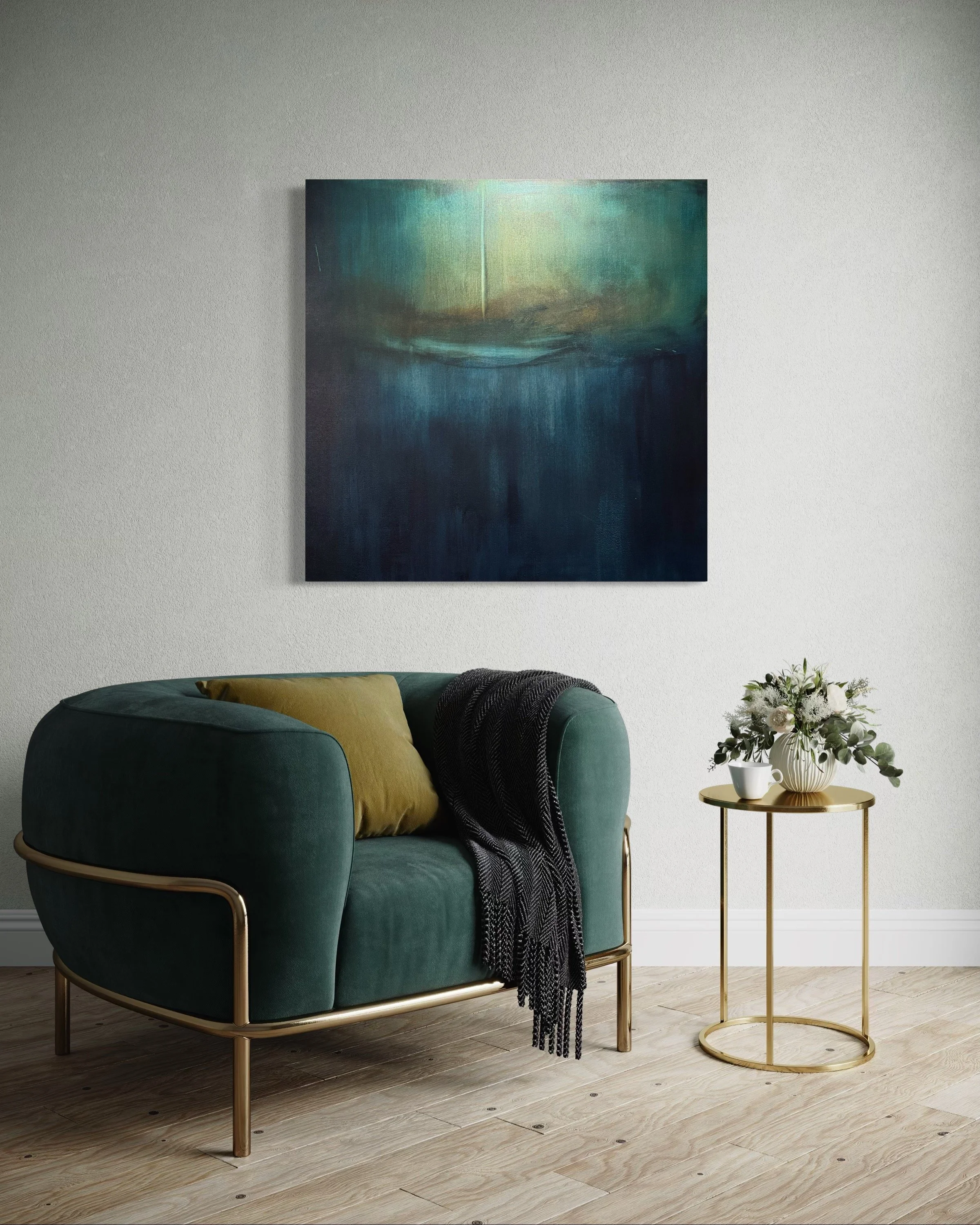 Chasing Nightfall 36 x 36”