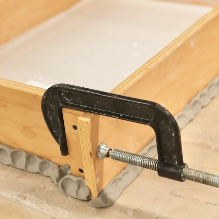 How I Make a Plaster Slab