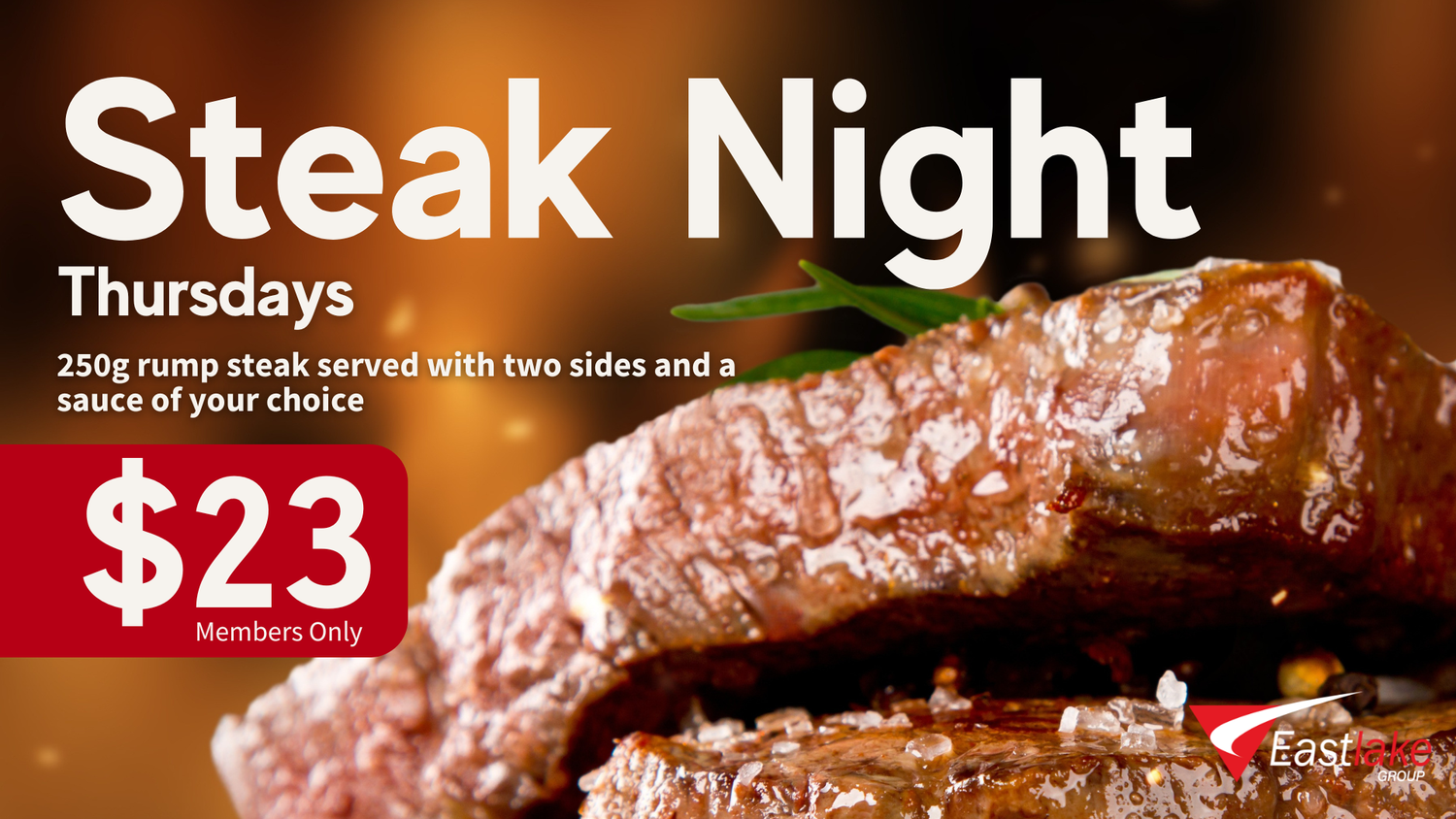 Steak Night — The Eastlake Group