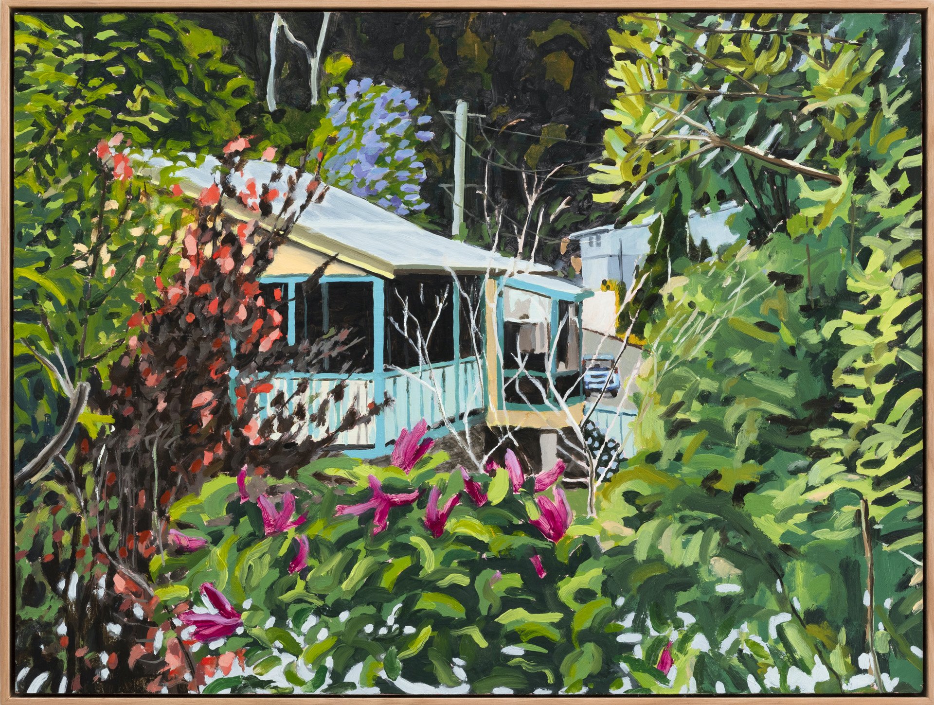 Miner’s Cottage, 2023, oil on board, 56 x 74 cm