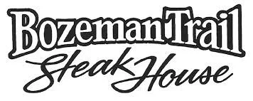 Bozeman Trail Steak House logo with stylized text.