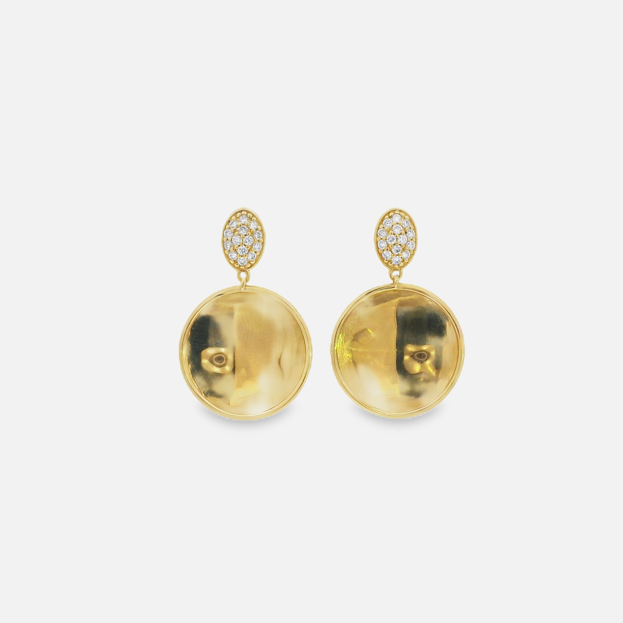 Gong Earrings