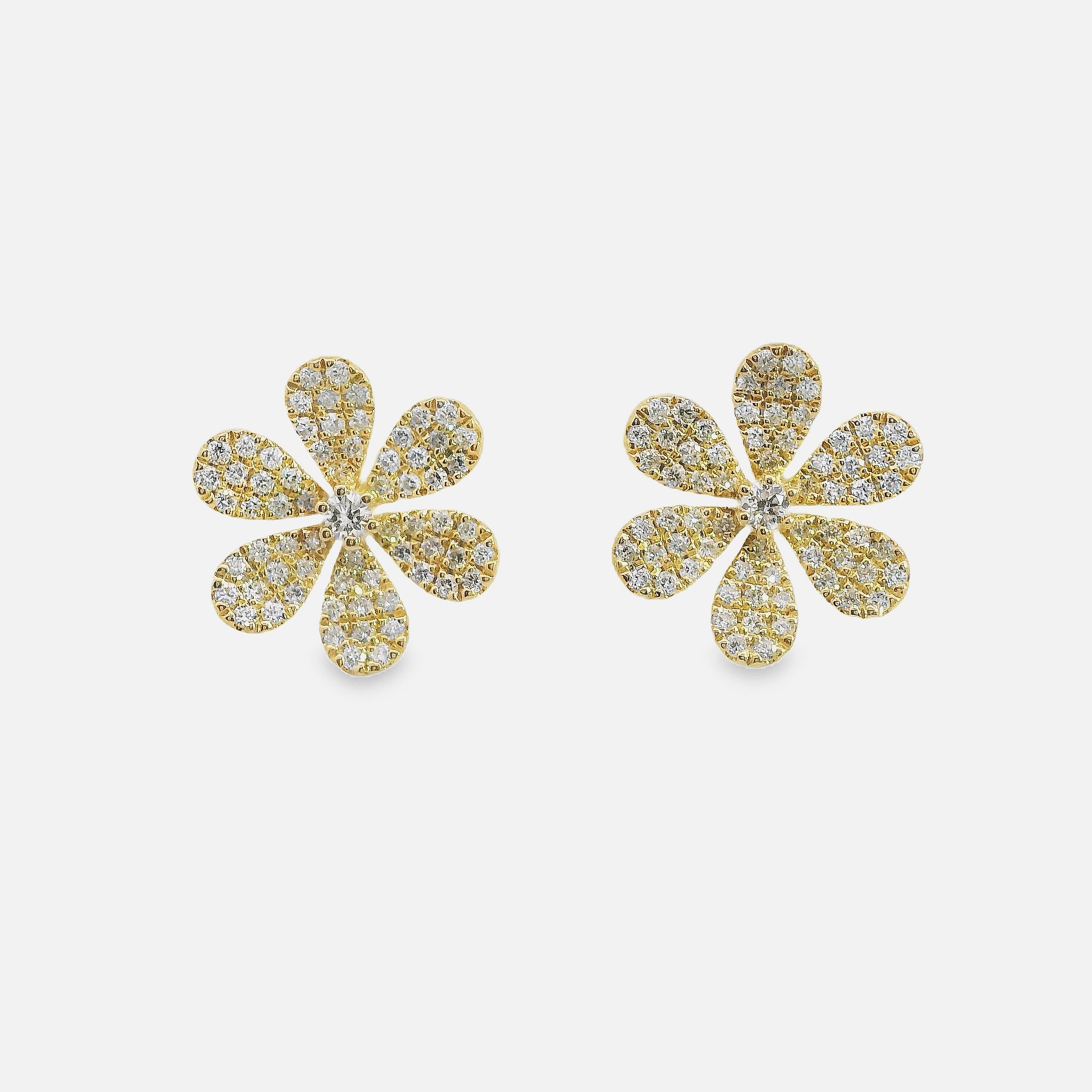 Large Flower Studs