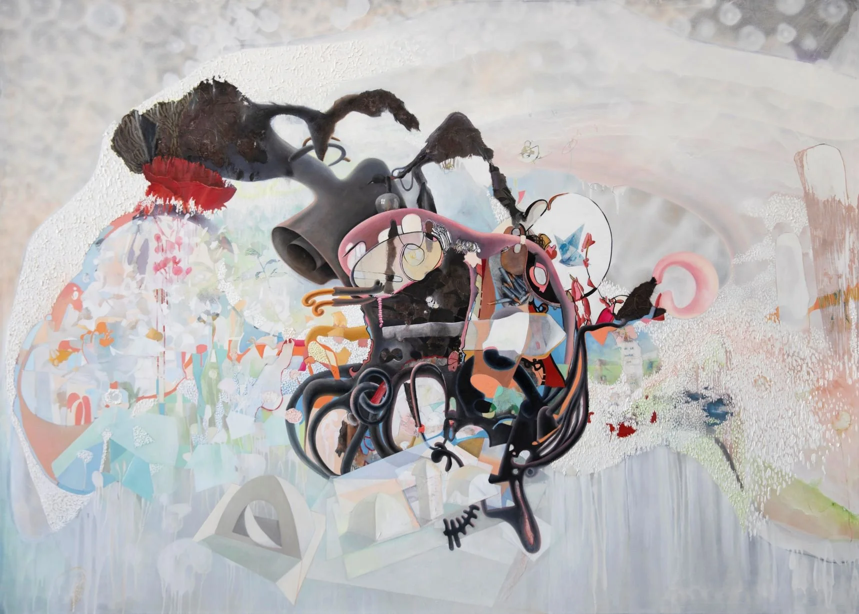 Goddess of Chaos, 2023, 72x96 inches