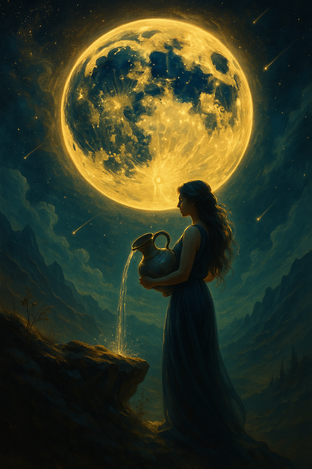 Full Moon in Aquarius