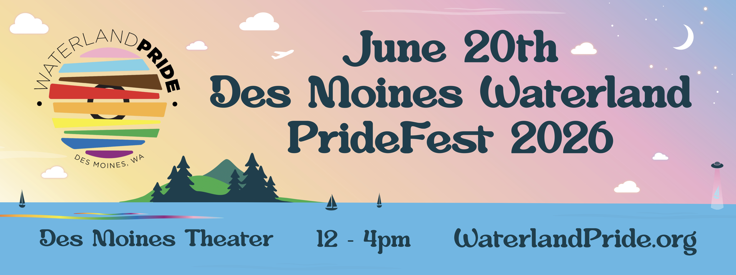 Des Moines Waterland PrideFest June 20 2026