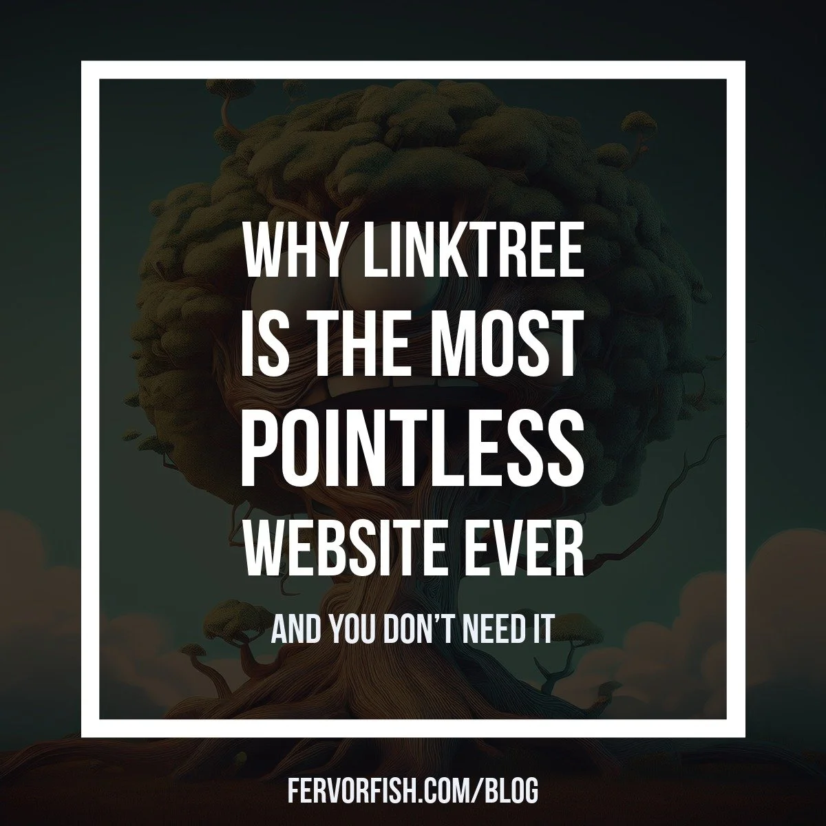 Why Linktree Is the Most Pointless Website Ever (And You Don’t Need It)
