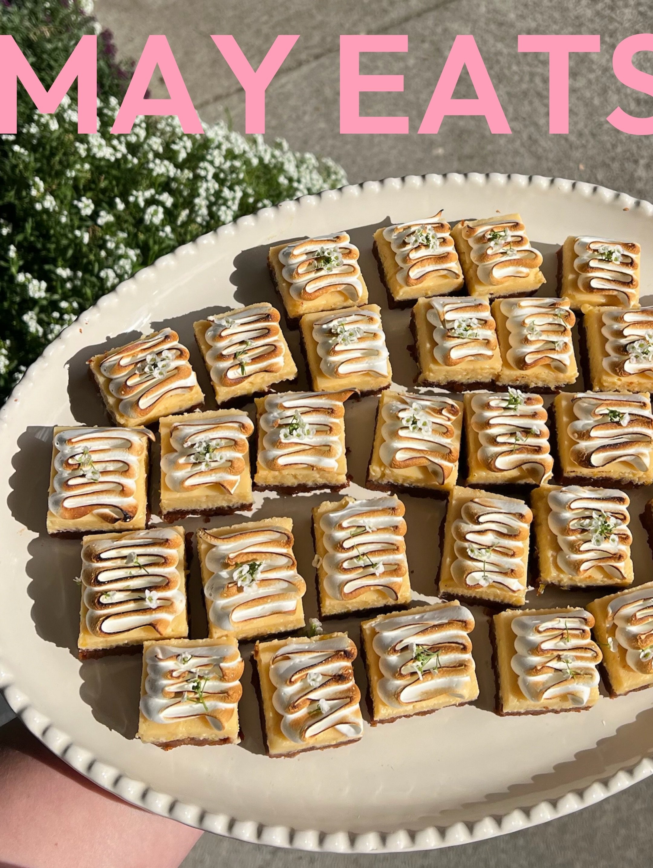 It&rsquo;s been a slow-paced and delish month for this food-lover 🥯🙂&zwj;↕️

1. Lemon meringue slice for @cookbookclub.akl (recipe from @mintcakery) 
2. @lebanesegrocer 
3. Blueberry almond loaf cake
4. Chicken and mushroom pies from my book
5. @th