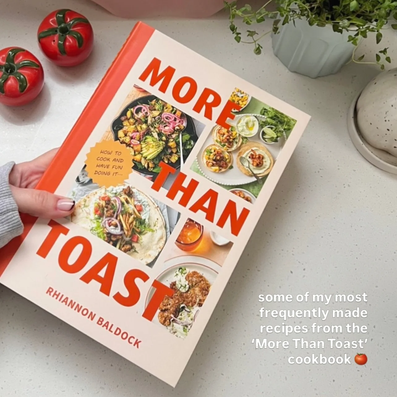 You think I&rsquo;d be sick of them by now, but these are the recipes I have on repeat 🙂&zwj;↕️🍪🍅 if you&rsquo;ve got a copy, which is your fave recipe so far?!

#cookbookauthor #morethantoast #cookbookclub #nzfood