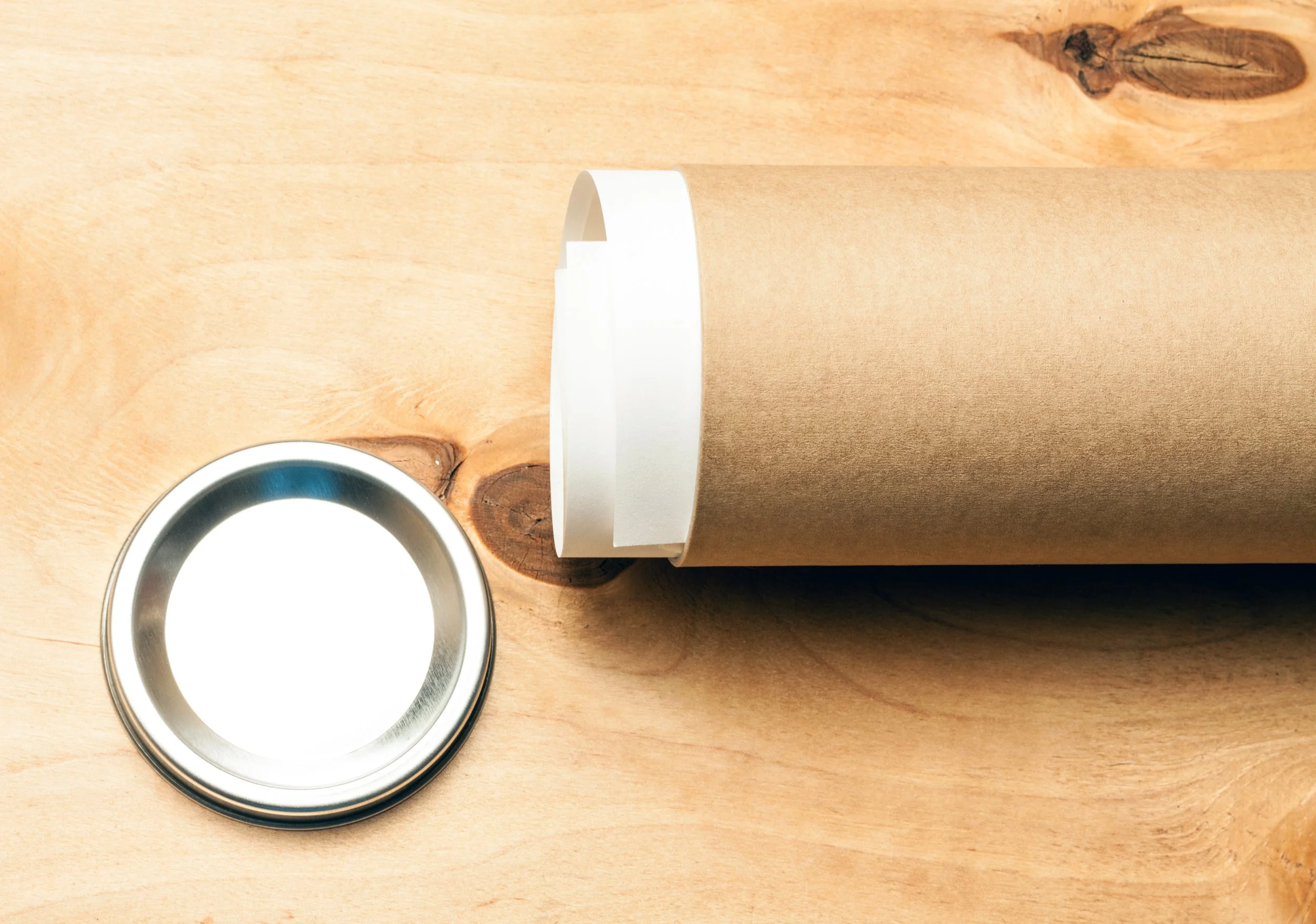 Mailing Tube with a print